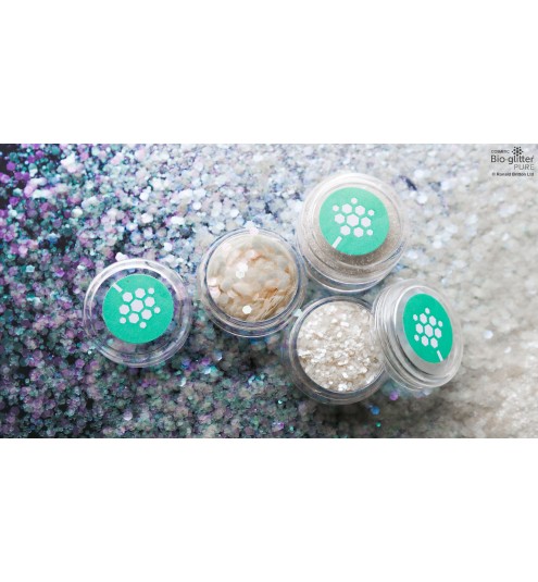 Cosmetic Bio-glitter Pure Opal Aqua