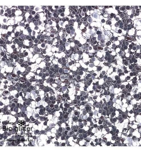 BIO-GLITTER SPARKLE SILVER 008 HEX (FDA)-200µM