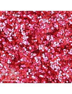 BIO-GLITTER SPARKLE RED 094 HEX (FDA)-2.4MM