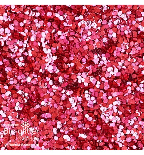 Cosmetic Bio-glitter Sparkle Red