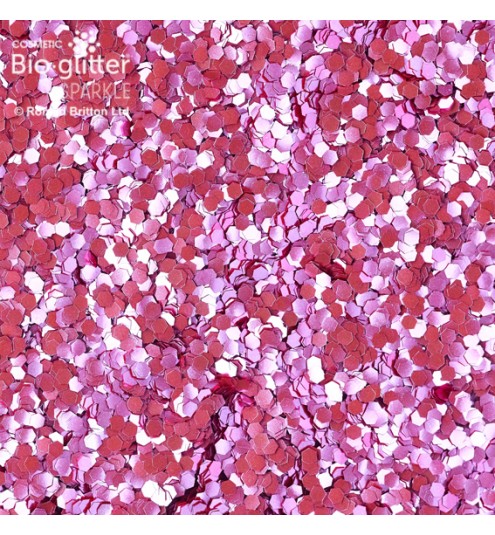 BIO-GLITTER SPARKLE ROSE PINK 040 HEX (FDA)NOMM