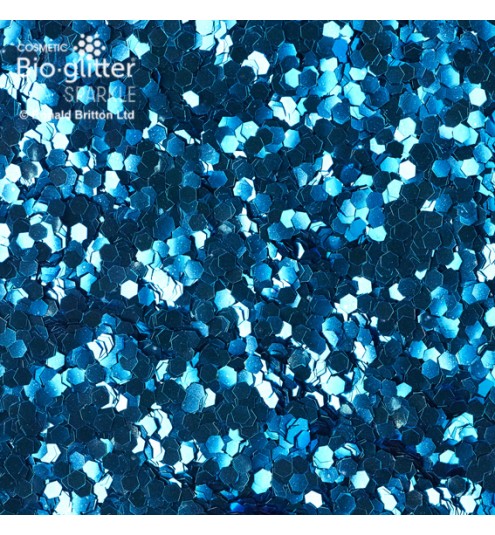 Cosmetic Bio-glitter Sparkle Ocean Blue 